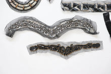 LOT #7 bundle job lot embellished trims, craft clear out