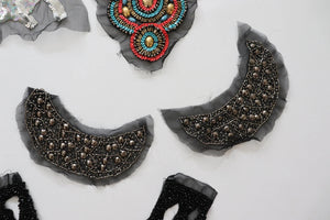 LOT #5 bundle job lot embellished trims, craft clearout