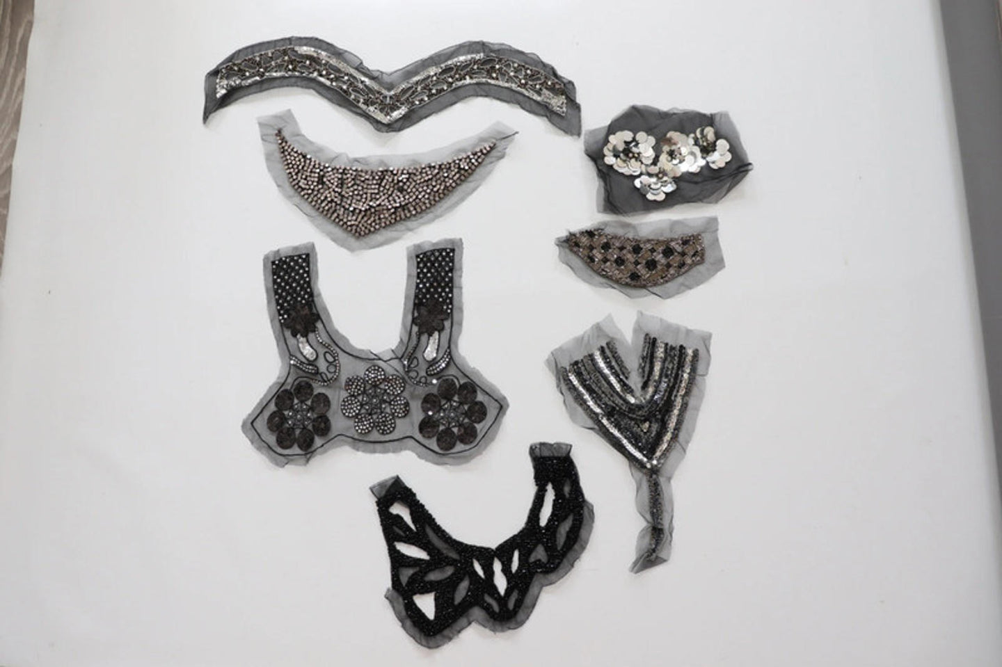 LOT #4 bundle job lot embellished trims, craft clearout