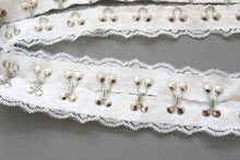 LOT #13 bundle job lot lace hook and eye tape and press studs