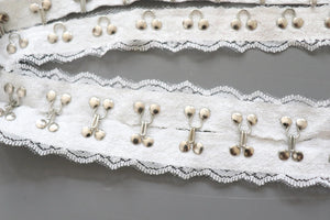 LOT #13 bundle job lot lace hook and eye tape and press studs
