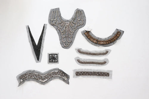 LOT #19 bundle job lot embellished trims