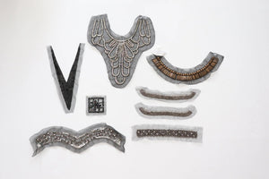 LOT #19 bundle job lot embellished trims