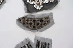LOT #4 bundle job lot embellished trims, craft clearout