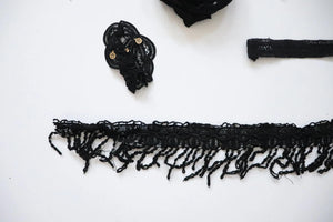 LOT #85 big bundle job lot lace trims and lace appliques