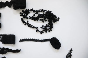LOT #85 big bundle job lot lace trims and lace appliques