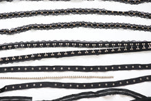Bundle/ craft clearout  big lot of trims, useful for alt fashion sewing, goth diy