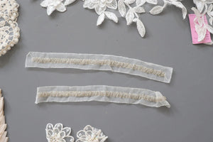 LOT #16 bundle job lot lace trims, collars