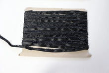 LOT #30 bundle x 2 satin ribbon trim with bead detail, craft clearout