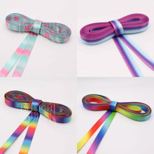 10MM RAINBOW RIBBON CORSET LACING