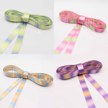 10MM RAINBOW RIBBON CORSET LACING