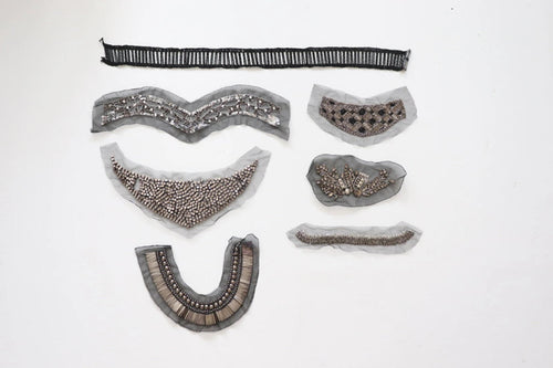 LOT #21 bundle job lot embellished trims, craft clearout