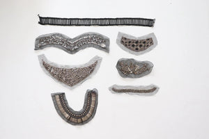 LOT #21 bundle job lot embellished trims, craft clearout