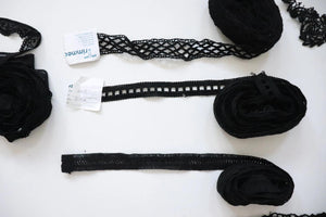LOT #85 big bundle job lot lace trims and lace appliques