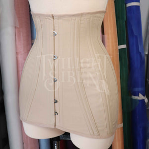 C1940S INSPIRED COUTIL CORSET GIRDLE