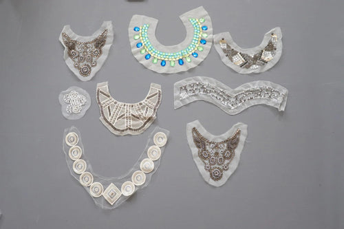 LOT #11 bundle job lot embellished trims, craft clearout