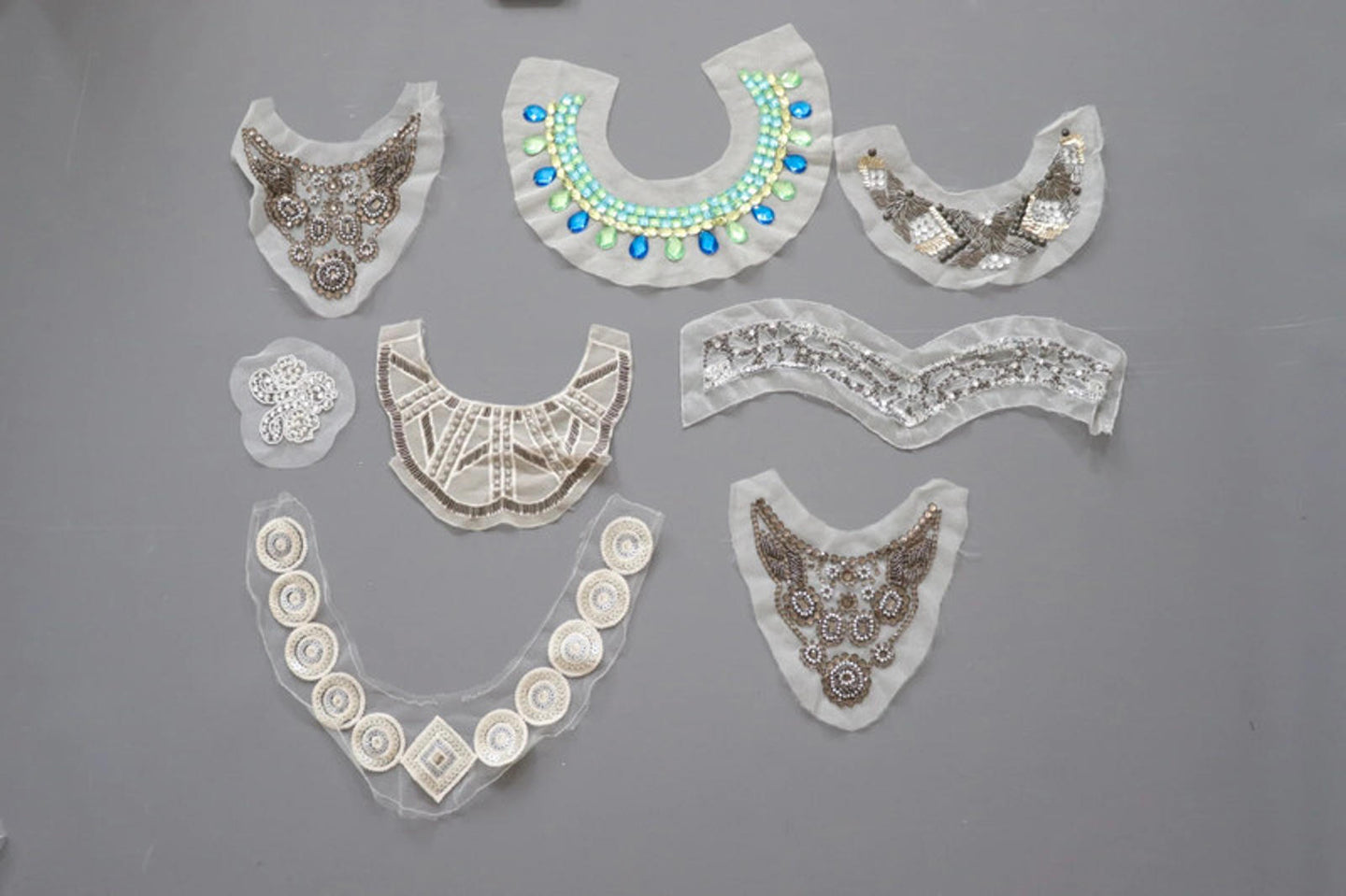 LOT #11 bundle job lot embellished trims, craft clearout