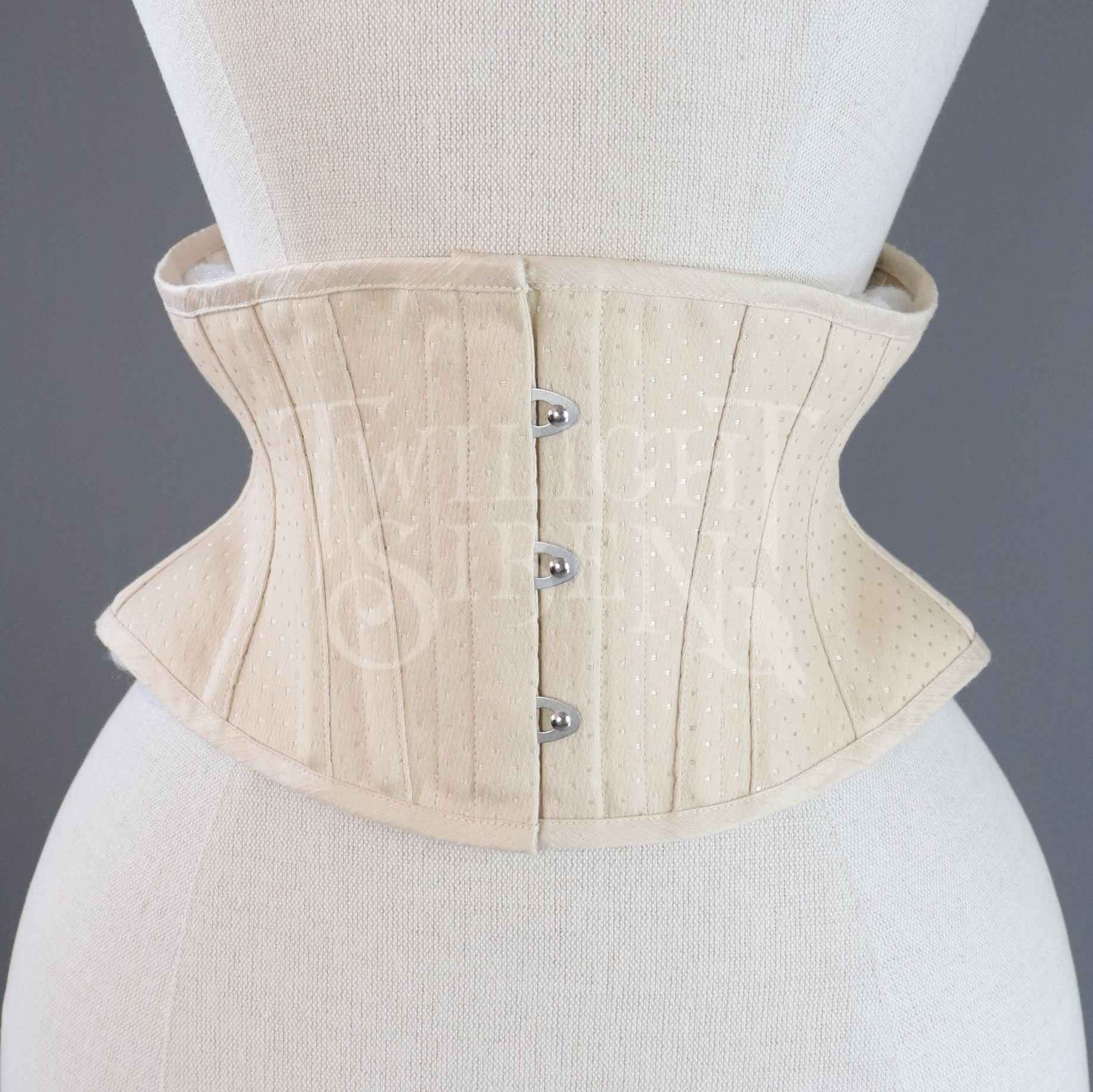 cream corset belt