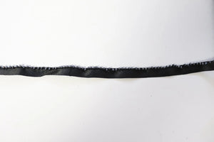 LOT #30 bundle x 2 satin ribbon trim with bead detail, craft clearout