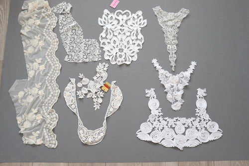 LOT #17 bundle job lot lace trims, craft clearout