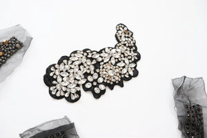LOT #7 bundle job lot embellished trims, craft clear out