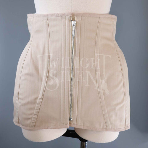 29 INCH WAIST  COUTIL CORSET GIRDLE (MOCK UP/ TOILE SAMPLE)