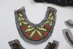 LOT #76 bundle job lot embellished trims