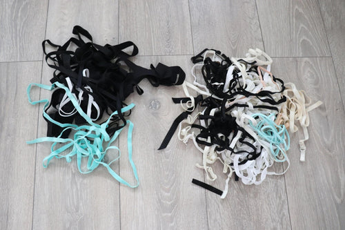LOT#72 - bundle of elastic, variety of colour and types