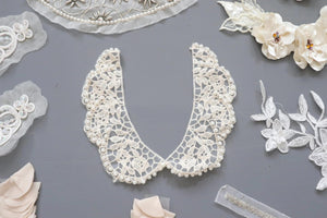 LOT #16 bundle job lot lace trims, collars