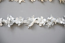 LOT #96 - bundle of faux leather trim, collar, applique