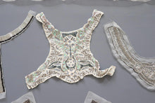 LOT #10  bundle job lot embellished trims, craft clearout