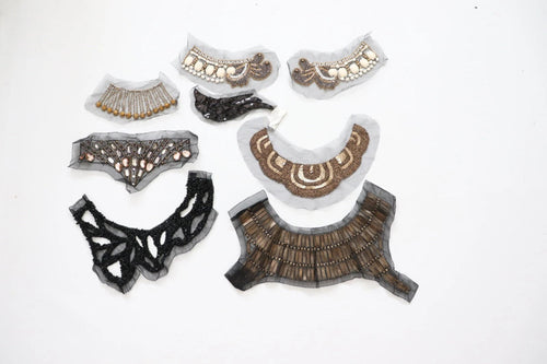 LOT #8 bundle job lot embellished trims, craft clear out