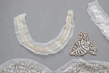 LOT #9 bundle job lot embellished trims, craft clearout