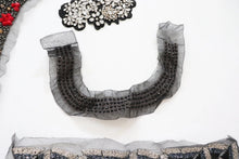 LOT #7 bundle job lot embellished trims, craft clear out