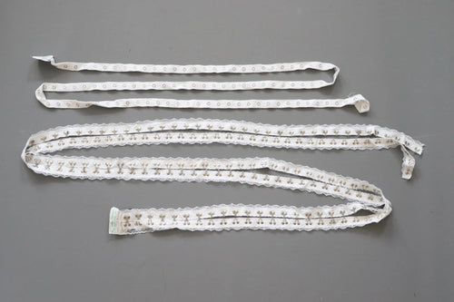 LOT #13 bundle job lot lace hook and eye tape and press studs