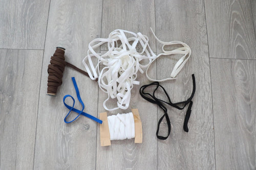 LOT #71  - bundle of bra underwire casing, craft clearout, bra lingerie sewing
