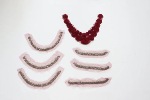 LOT #25 bundle job lot embellished trims