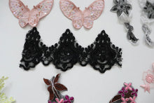 LOT #83 bundle job lot of embellished trims and beaded applique