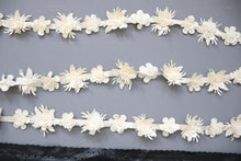 LOT #96 - bundle of faux leather trim, collar, applique