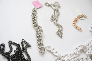 lot #4 - bag of chain, craft clearout, diy, clothes customising