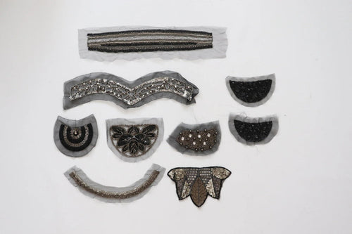 LOT #22 bundle job lot embellished trims,