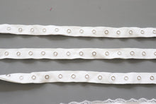 LOT #13 bundle job lot lace hook and eye tape and press studs
