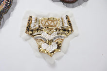 LOT #43 beaded mesh neckline bundle x 3 job lot