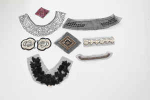 LOT #23 bundle job lot embellished trims