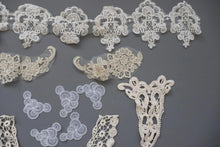 LOT #92 big bundle job lot cream lace trims