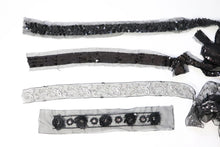 LOT #29 bundle x 4 beaded/ sequin trim.