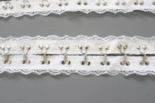 LOT #13 bundle job lot lace hook and eye tape and press studs