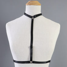 SARAH CHOKER BODY HARNESS BLACK SMALL & MEDIUM