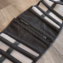 ELIZA ZIP FRONT MESH CINCHER (VEGAN OPTIONS AVAILABLE)