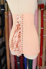 C1940S STYLE 24 INCH WAIST  COUTIL CORSET GIRDLE